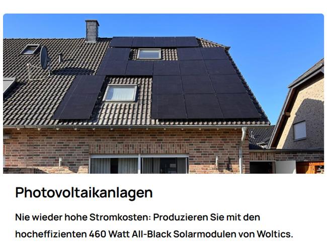 Photovoltaikanlagen für Köln, Bergisch Gladbach, Odenthal, Niederkassel, Leverkusen, Hürth, Frechen, Pulheim, Brühl und Wesseling